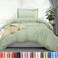 Utopia Bedding Duvet Cover Twin Size 2 Piece with Zipper Closure 1 Comforter Cover 68X90 Inches 1 Pillow Sham 20X26 Inches Sage Comforter Not Included