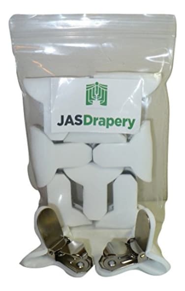 JAS Drapery 8 Pack of Padded Comforter Clips Prevents Comforters From Shifting Inside Duvet Cover