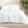 Bare Home Bedding Duvet Cover King Size Premium 1800 Super Soft Collection Lightweight Cooling Soft Breathable Bedding Duvet Cover King White