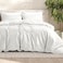 Bare Home Bedding Duvet Cover Queen Size Premium 1800 Super Soft Collection Lightweight Cooling Duvet Cover Soft Breathable Bedding Queen Cream