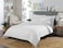 Pure Bamboo Queen Duvet Cover 3 Piece Set Genuine 100 Organic Viscose Derived from Bamboo Luxuriously Soft and Cooling 2 Pillowcases Queen Jacquard White