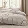 Bedsure Duvet Cover King Size3 Pieces Prewashed 100 Polyester Like Extra Soft Bedding Set Includes 1 Duvet Cover 104x90 Inches with Zipper Closure 2 Pillow ShamsLinen Comforter Not Included
