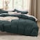 Bedsure Forest Green California King Duvet Cover Prewashed CottonLike Polyester Extra Soft Bedding Set Includes 1 Cal King Duvet Cover 104x98 with Zipper Closure 2 Pillow Shams No Comforter