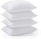Acanva Basic Bed Pillow Soft Rest Cushion Stuffer for Sleeping King White 4 Count