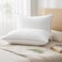 HUXMEYSON King Size Pillows Set of 2 Luxury Hotel Bed Pillows Set with Down Alternative Filling for Side and Back Sleepers