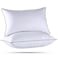 HUXMEYSON King Size Pillows Set of 2 Luxury Hotel Bed Pillows Set with Down Alternative Filling for Side and Back Sleepers