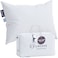 Lincove Signature 100 Natural Canadian White Down Pillow Luxury Sleeping Pillow for Back Stomach Side Sleepers 800 Fill Power Bed Pillow 500 Thread Count Made in Canada King Soft 1 Pack