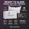 Lincove Signature 100 Natural Canadian White Down Pillow Luxury Sleeping Pillow for Back Stomach Side Sleepers 800 Fill Power Bed Pillow 500 Thread Count Made in Canada Queen Firm 1 Pack