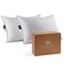 Pacific Coast Bed Pillow Luxury Hotel Goose Feather and Down Firm Pillow for Sleeping with 100 Cotton Shell Soft and Supportive