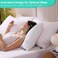 Three Geese White Goose Feather Down Pillows Queen Size Set of 2100 Cotton Medium FirmSoft Support
