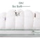 YOUR MOON Fluffy Support Bed Pillow King Size Super Soft Premium DownAlternative Filling for Sleeping Luxury Hotel Quality Bed Pillows for Side Sleeper White