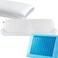 Perfect Cloud Dual Option Cooling Gel Pods Memory Foam Bed Pillow for Sleeping 55inch Breathable MediumLoft Standard