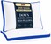 LDC LUX King Size Bed Pillows Set of 2 Down Alternative Gusseted Blue 36x18