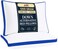LDC LUX King Size Bed Pillows Set of 2 Down Alternative Gusseted Blue 36x18