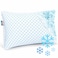 Nestl Cooling Pillows King Size Gel Infused Shredded Memory Foam Pillow Adjustable for Sleeping Breathable Washable Cool Bed Cover 20x36