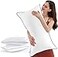 SEMZSOM Bed Pillows for Sleeping Queen Size Set of 2 Luxury Hotel Pillows with Premium Soft Down Alternative Filling for Back Stomach and Side Sleepers