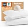 Bedsure Pillows King Size Set of 2 Hotel Collection Bed Pillows for Sleeping with Down Alternative Filling Soft Support for Back Stomach or Side Sleepers King 28x19 White 2 Pack