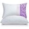 WISHSMILE King Size Shredded Memory Foam Pillows Cooling King Pillows 2 Pack Adjustable Height Firm Support DoubleSided Polyester Ice Silk Cover Washable Bed Pillows for Home King 2036 Inch