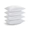 Acanva Bed Pillows for Sleeping Cooling Hotel Quality with Premium Soft 3D Down Alternative Fill for Back Stomach or Side Sleepers King Pack of 4 White