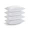 Acanva Bed Pillows for Sleeping Cooling Hotel Quality with Premium Soft 3D Down Alternative Fill for Back Stomach or Side Sleepers King Pack of 4 White