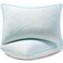 Smilereve Pillows King Size Set of 2 Cooling Memory Foam Pillows for Sleeping Adjustable Medium Firm Back and Side Sleeper