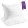 Beckham Hotel Collection Bed Pillows QueenStandard Size Set of 2 Down Pillow for Sleeping Back Stomach or Side Sleepers
