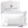 Queen Anne Hotel Pillows King Size Bed Pillows for Sleeping Set of 2 Adjustable Luxury Down Alternative for Side Back Sleepers Soft Support Cooling Hypoallergenic Made in USA