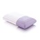 MALOUF Z Zoned Dough Memory Foam Infused with Real Natural Lavender Oil Aromatherapy Pillow Spray IncludedQueen purple