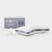 Eli &amp; Eli Elm Best Ergonomic Side Sleeper Pillow for Neck Pain Supportive Cooling Latex Fill with Luxury Breathable Cover UShape Contoured Design Queen Size Bed Pillow 17 X 29