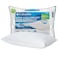 Columbia Comfort Ice Fiber Back Stomach Sleeper Down Alternative Bed Pillow with Polyester Fiberfill Supportive Cooling Double Sided Breathable Cover StandardQueen Pack of 1