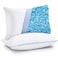 VVZ Cooling Bed Pillows Standard Size Set of 2Shredded Memory Foam Pillows with Gel Adjustable Firmness for Side Back Stomach Sleepers 20x26 White
