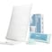 Rainmr Pillow King Size Memory Foam for Sleeping Bed Pillows with Washable Cooling Pillowcase for Back Side Stomach Sleepers 20x36 inches White King 1Pack
