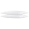 FZZOR Thin Flat Soft Low Pillows Standard Size Set of 2 Down Alternative Filled Bed Pillows for Side Back and Stomach Sleepers 20x26