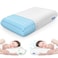 CushZone Memory Foam Pillows for Sleeping Bed Pillow with Removable and Machine Washable Cover Bed Pillow for Side Neck Pillow Back and Stomach Sleepers Standard Size 1 Pack