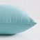 NTBAY Tiny Pillows Down Alternative 7x11 Microfiber Mini Pillow for Travel Pets Soft Machine Washable Small Pillows for Neck Wrist Lumbar and Knee Aqua