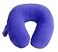 Wolf Essentials Kids Travel Neck Pillow Cozy Soft Microfiber Compact Design for Airplane Car Seat or Toddler Travel Support Purple