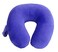 Wolf Essentials Kids Travel Neck Pillow Cozy Soft Microfiber Compact Design for Airplane Car Seat or Toddler Travel Support Purple