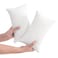 NTBAY Tiny Pillows Down Alternative 7x11 Microfiber Mini Pillow for Travel Pets Soft Machine Washable Small Pillows for Neck Wrist Lumbar and Knee White