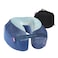 Cabeau Softest Neck Pillow Ever for Travel Evolution Earth Deluxe 360 Head Neck and Chin Support for Sleeping Sustainable Memory Foam Buttery Soft Fabric with Compact Carrying Case Water