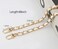 123Arts Chain Strap Iron Replacement Strap Handbag Shoulder Bag Strap Bag Accessories48 Inches