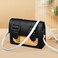 RAYNAG Leather Crossbody Strap Replacement Adjustable Purse Strap Handbag Shoulder Strap Replacement with Silver Hardware White