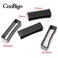 CooBigo 5pcs Plastic 2 Keeper Belt Loop Square Buckles Strap Webbing Leather Craft Accessories FLC098B