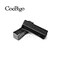 CooBigo 5pcs Plastic 2 Keeper Belt Loop Square Buckles Strap Webbing Leather Craft Accessories FLC098B