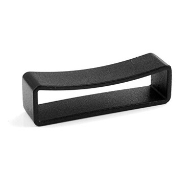 CooBigo 5pcs Plastic 2 Keeper Belt Loop Square Buckles Strap Webbing Leather Craft Accessories FLC098B