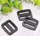 Shapenty 34 Inch 20mm Inner Length Plastic Triglide Slides Button Bulk Adjustable Webbing Triglides Slider Buckle for Belt Backpack Bags Sewing 50PCS