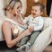 Swelive Silicone Pacifier Holder Case Portable Leakproof Design Baby Pacifier Storage Case BPA Free Easy Clean 2 Pack Dusty LilacBlush
