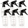 Youngever 6 Pack Empty Plastic Spray Bottles Spray Bottles for Hair and Cleaning Solutions 8oz