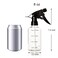 Youngever 6 Pack Empty Plastic Spray Bottles Spray Bottles for Hair and Cleaning Solutions 8oz