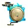 YESUN Wireless Charging Charger Panel Coil Sticker with Power Volume Button Flex Cable Replacement for iPhone 12 12 Pro