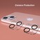 Ailun 3 Pack Camera Lens Protector for iPhone 15 iPhone 14 iPhone 15 PlusiPhone 14 PlusTempered Glass9H HardnessUltra HDAntiScratchCase FriendlyDoes not Affect Night Shots